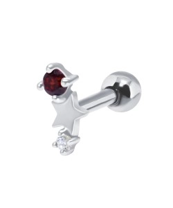 January Birthstone Helix Ear Piercing TIP-3598